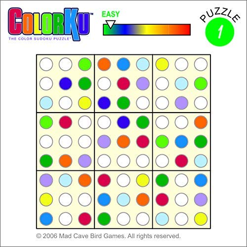 ColorKu supports solo or multiplayer play for flexible game nights.