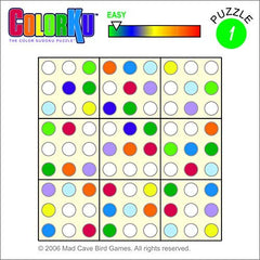 ColorKu supports solo or multiplayer play for flexible game nights.