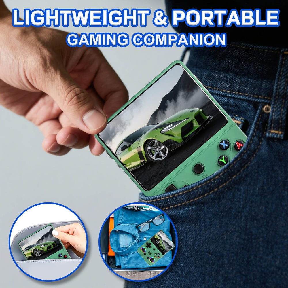 Colourbing RG36PRO 3000mAh battery supports extended handheld sessions.
