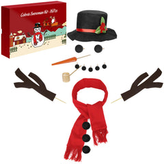 Colovis snowman decor kit pack for easy outdoor winter fun