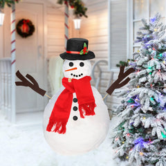 Colovis snowman eyes and mouth parts for facial detail