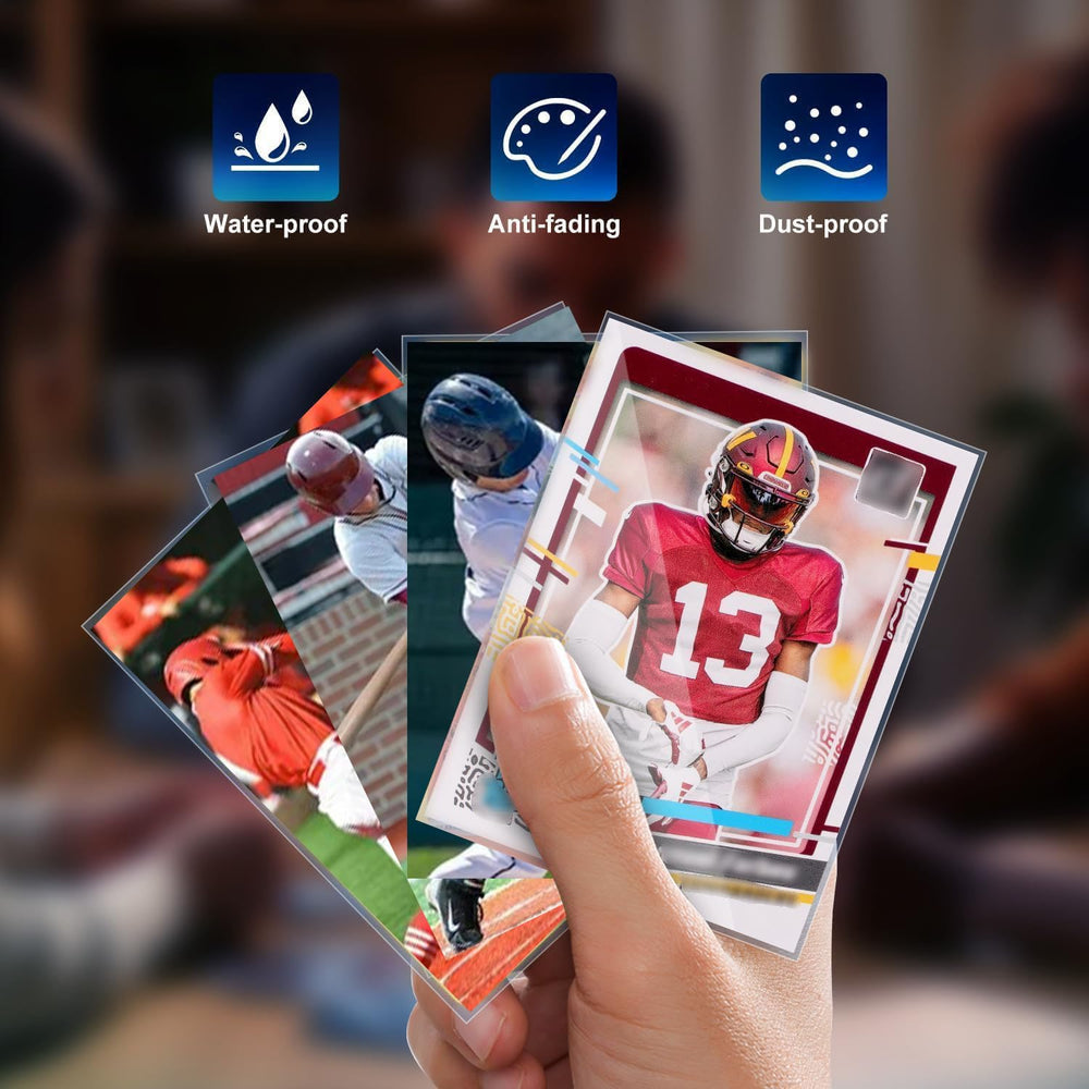 COLQU acid-free non-PVC material helps preserve card condition.