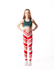 ComfyCamper leggings for gym and parties, festive and durable.