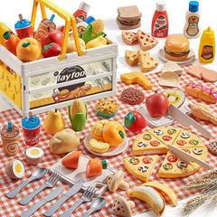 Comirth 83-piece set sparks shared kitchen pretend play.