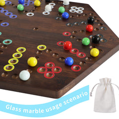 COMSREV marble dice set included for fast-paced play