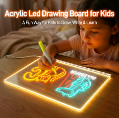 Conatu board with seven markers for colorful art sessions