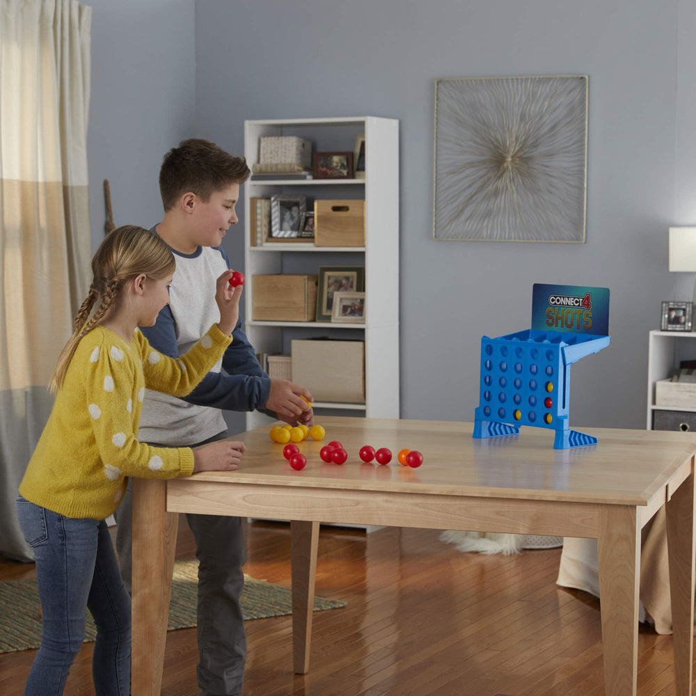 Connect 4 Shots two players compete to form four in a row.