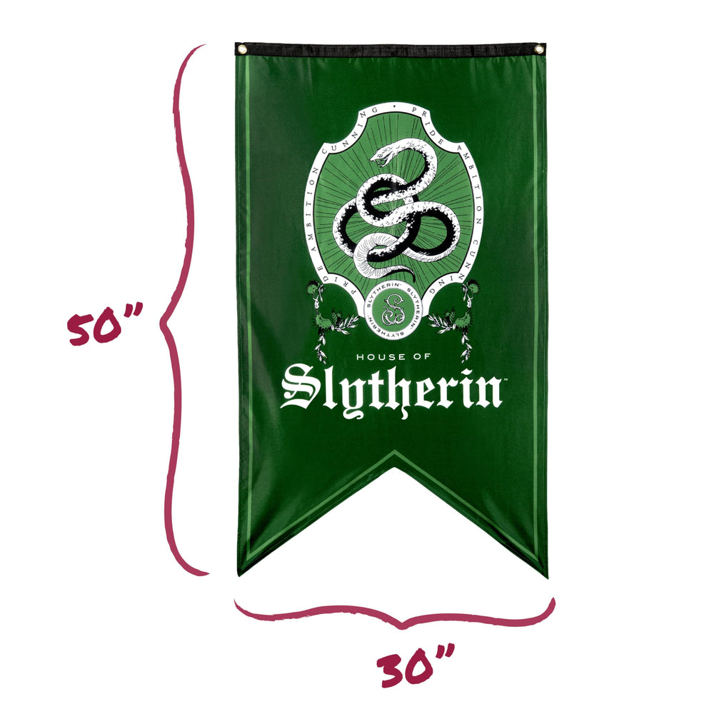 Conquest Journals officially licensed banner showcases authentic Wizarding World decor