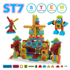 Family playing together with Contixo bristle set at home.