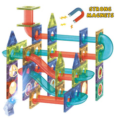 Contixo ramps-curves-tunnels pieces enabling smooth magnetic connections for endless designs