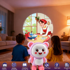 Control Future Night Light projection provides a gentle glow for bedtime.