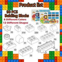 CONVENTEJOY ABS material blocks are safe for toddlers and gentle on little hands.