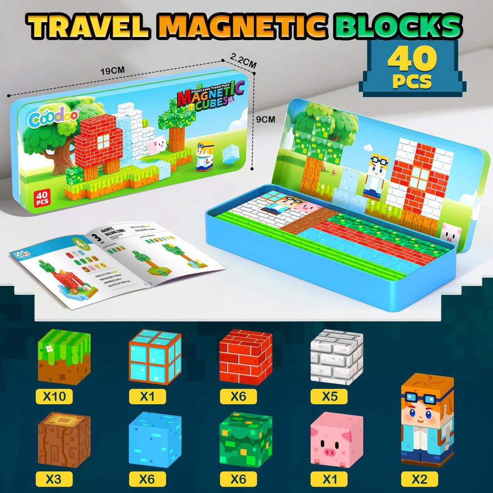 Coodoo STEM blocks promote hands-on learning through shapes and spatial exploration