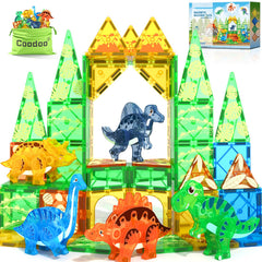 Coodoo Dinosaur Tiles T-Rex 3D with movable head for dynamic play