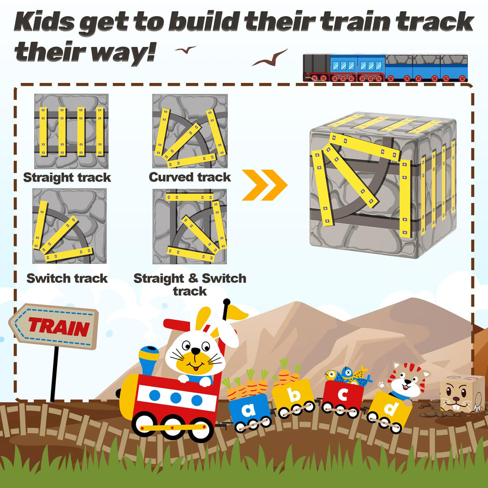 Coodoo Groundhog Miner figure boosts storytelling during block play