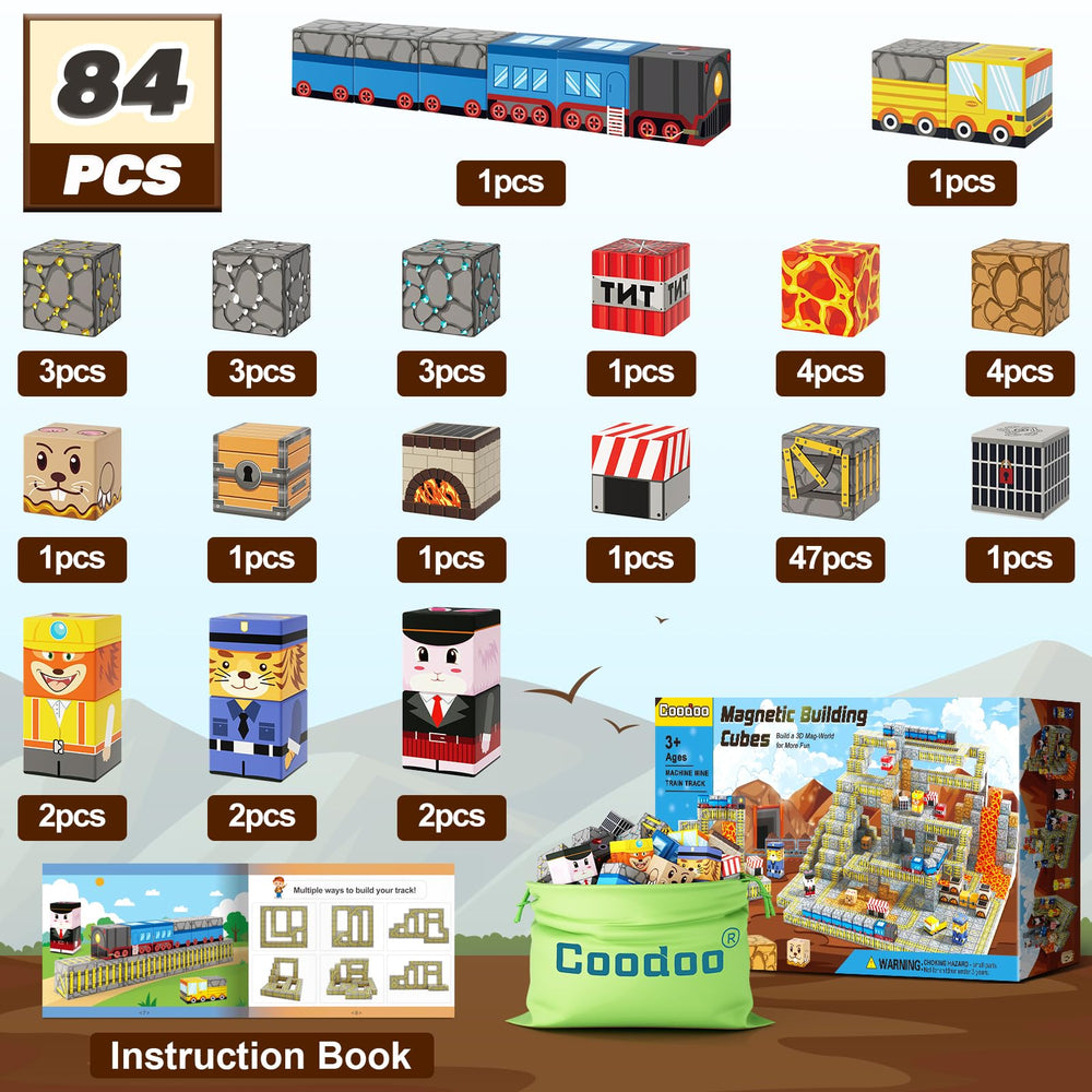 Coodoo Truck Vehicles enable multi-scene transportation play