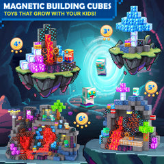 Coodoo magnetic diamonds and ores boost hands-on exploration and problem-solving fun