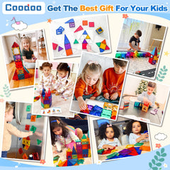 Coodoo safe durable ABS tiles promote hands-on exploration.