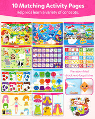 Coogam color shape activity page supports early math and visual discrimination.