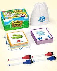 Coogam CVC flashcards improve word writing and reading confidence.