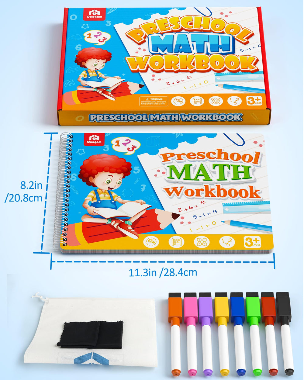 Coogam educational gift for preschoolers inspires screen-free learning