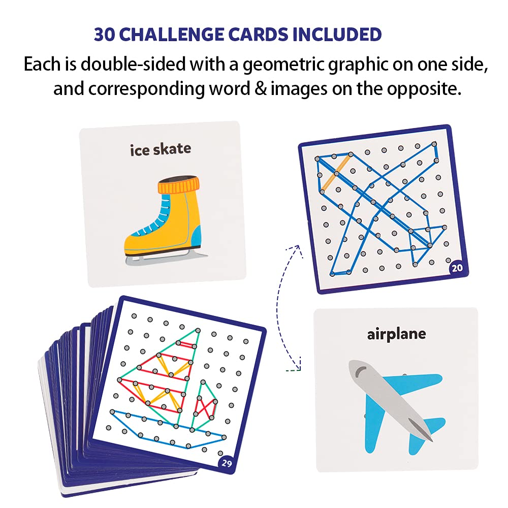 Coogam Geoboard classroom activity for group learning
