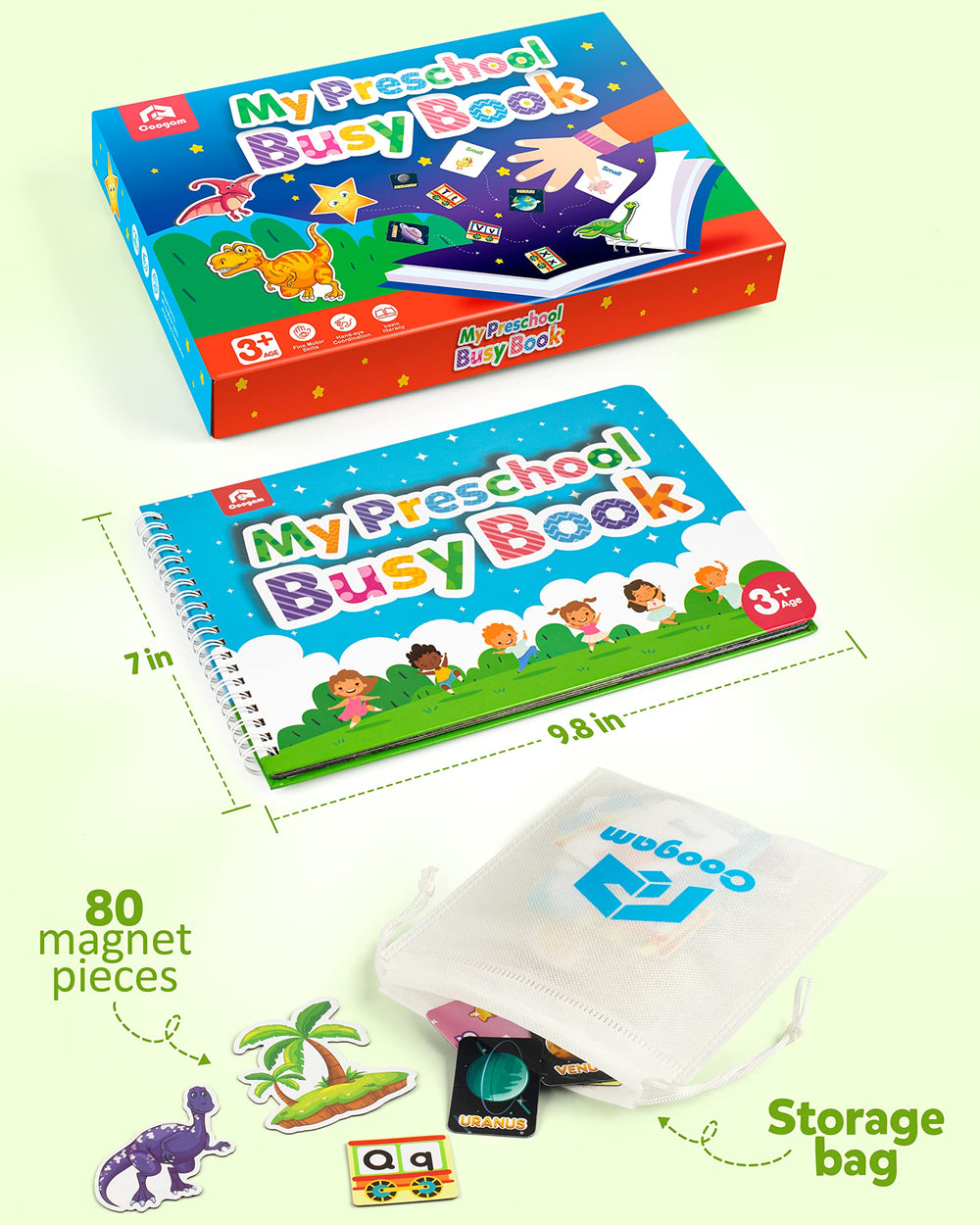 Coogam gift-ready preschool toy suitable for holidays and learning milestones.