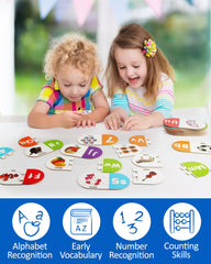 Coogam ideal for homeschool or kindergarten activities to boost early literacy.