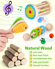 Coogam maracas brighten play and rhythm exploration.