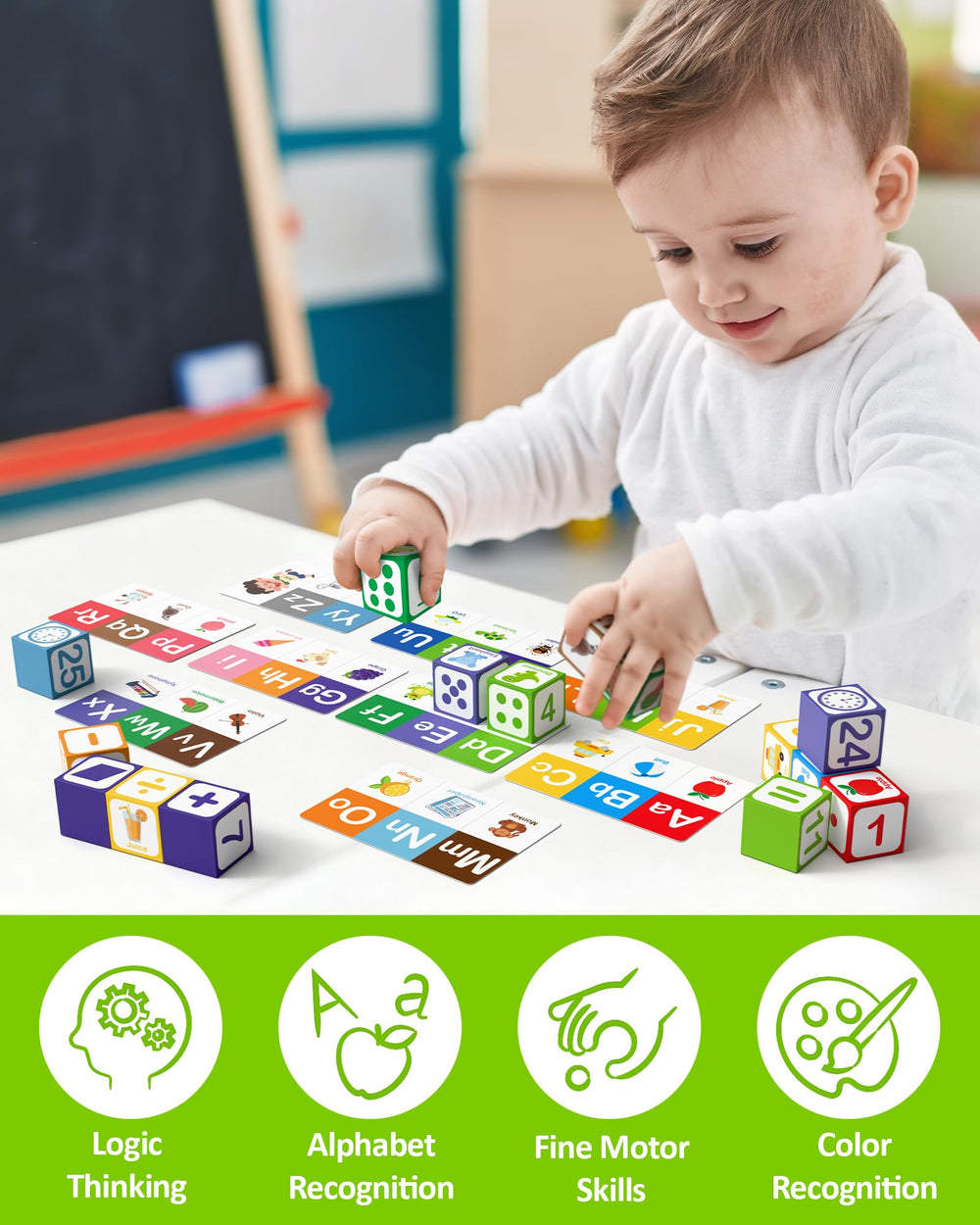 Coogam multi-sensory learning toy sparks cognitive development with magnets
