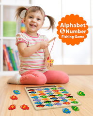 Coogam number fishes help preschoolers practice counting and number familiarity.