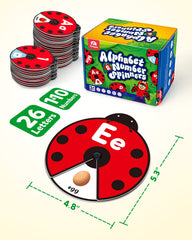 Coogam portable flashcards set is travel-friendly for learning on the go.