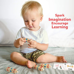 Coogam site words flash cards foldable 2-in-1 for easy review