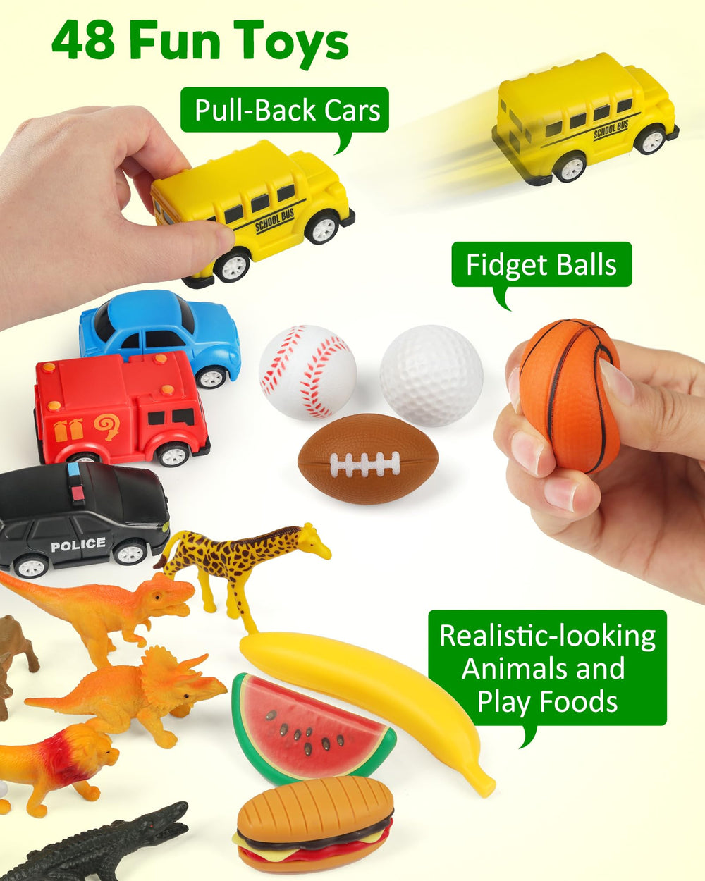 Coogam Sorting Toy with engineering vehicles promotes problem solving via sorting tasks