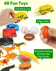Coogam Sorting Toy with engineering vehicles promotes problem solving via sorting tasks
