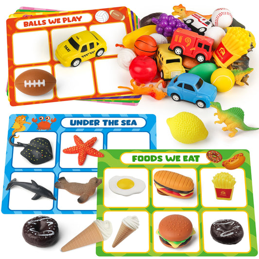 Coogam Sorting Toy with wild animals supports early cognitive skills during playful sorting