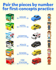 Coogam stackable number boxes help toddlers learn counting through hands-on play.
