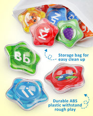 Coogam Starfish bath-toys in tub illustrate versatile play for in-water adventures.