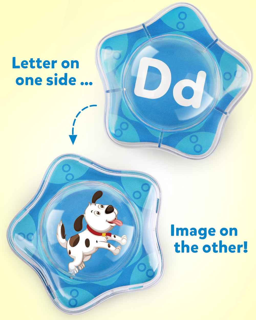 Coogam Starfish toy letter-inside-picture highlights learning concepts with engaging visuals.