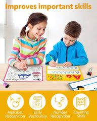 Coogam storage bag with the flashcards for mess-free transport.
