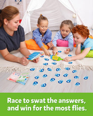 Coogam Swat the Fly Cards in action shows kids hands-on math learning.