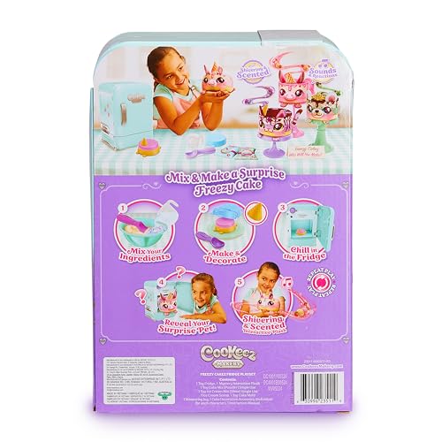 Cookeez Makery Freezy Cakez — fridge chill reveals the dessert-inspired plush.