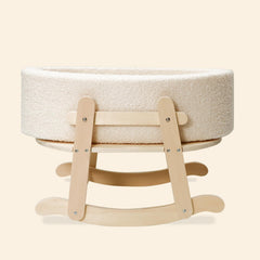 COOKIE BUNNY bassinet dimensions 14x22x16 inches ideal for dolls up to 16 inches.