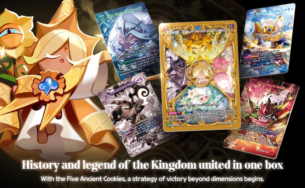 CookieRun TCG box topper promo feature shot for exclusive content.
