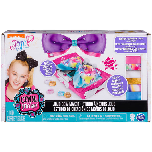 Cool Maker JoJo Bow Maker device for crafting personalized bows at home.