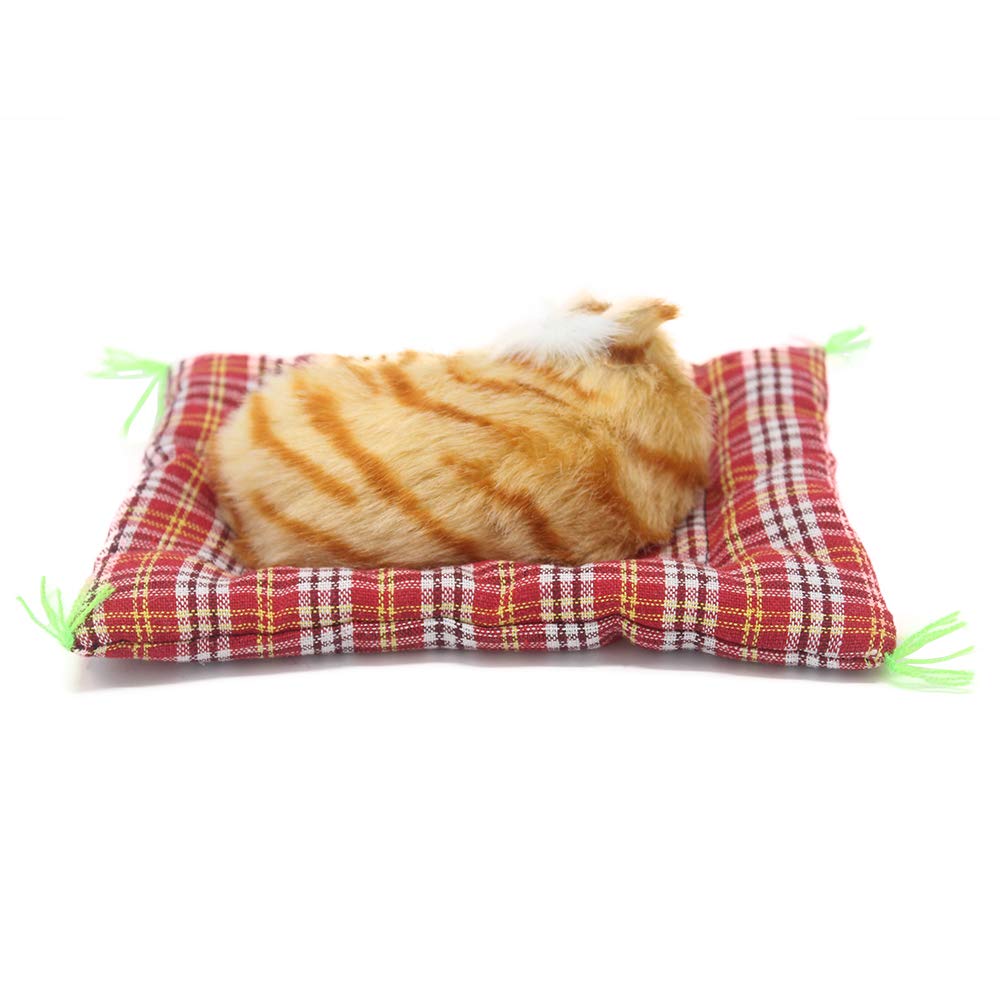 Coolayoung plush cat toy stomach press meow feature for learning play