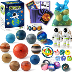 COOLDUCK Solar System Balls for creative space play and tactile learning