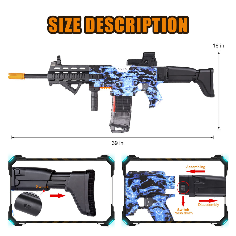 COOLFOX compatible bullets and darts support extended, flexible play sessions.