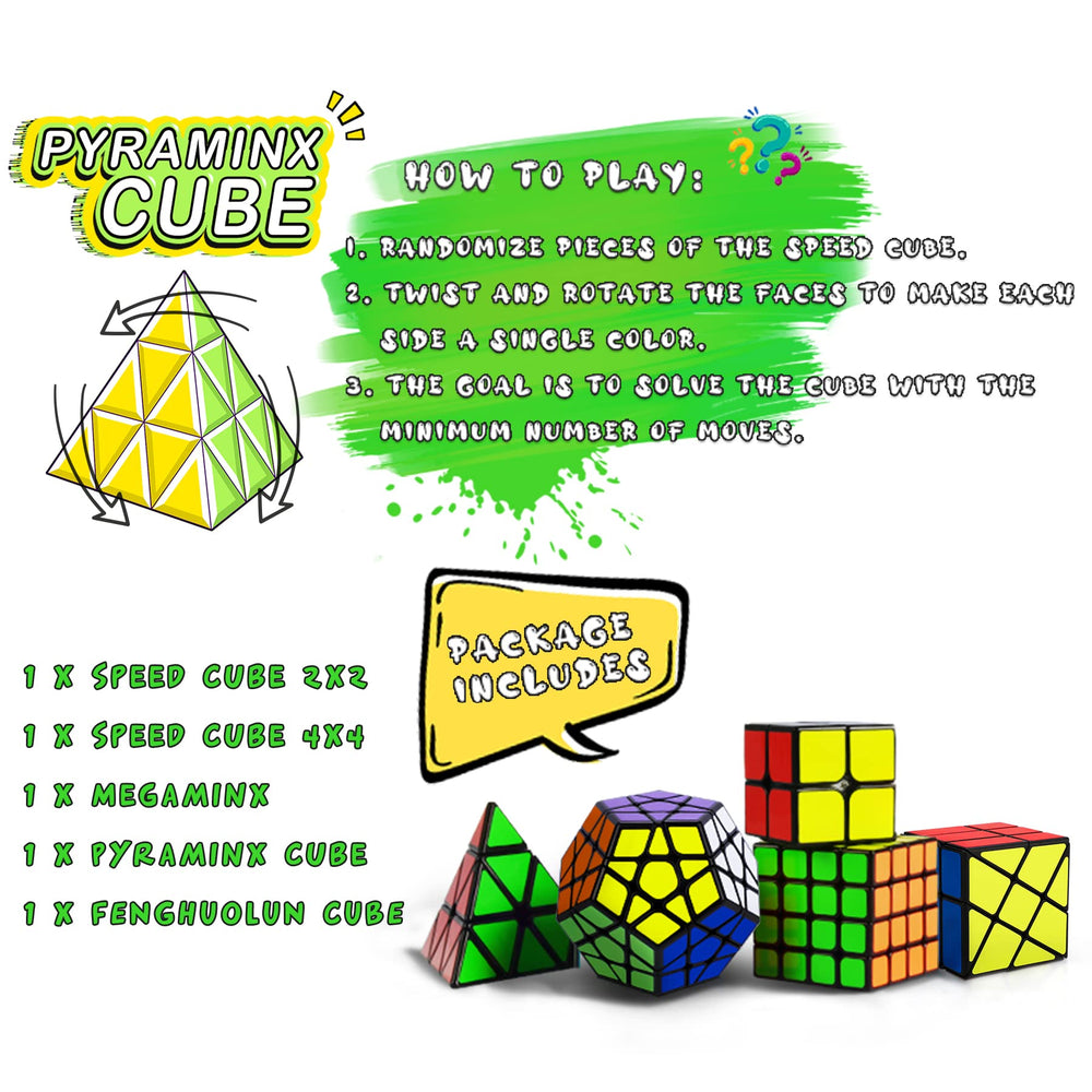 Coolzon 4x4 speed cube smooth-turn design supports durable, long-lasting play