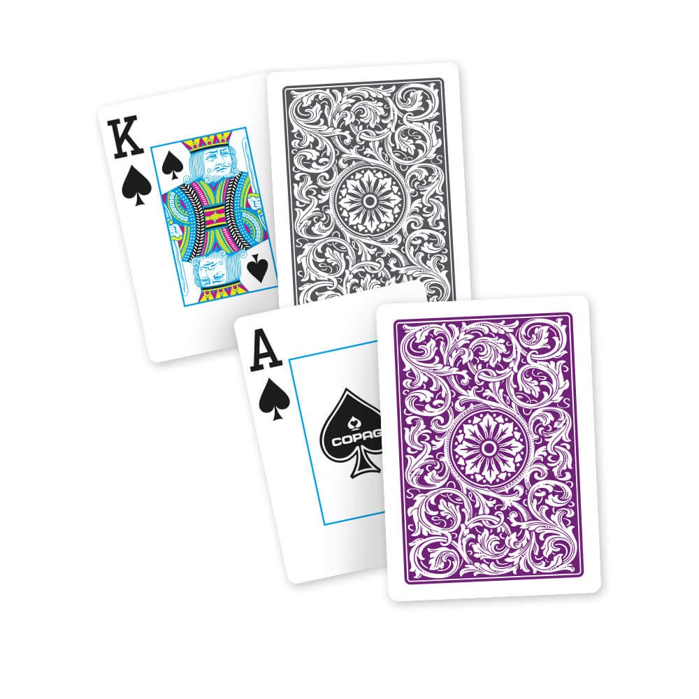 Copag 1546 jumbo index cards improving readability at table